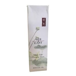 Wei East Skincare White Lotus Cleansing Cream Face Wash 4.5 oz NEW SEALED NIP